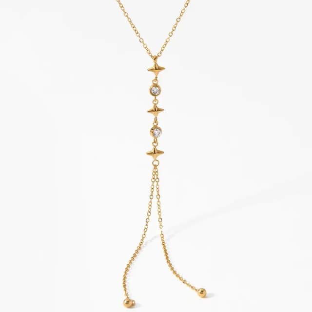 LIRA - Collares Acero Inoxidable en forma de Y